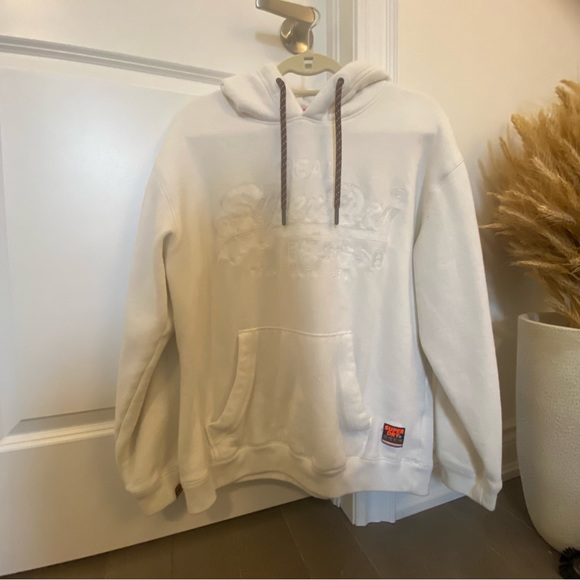 SuperDry Vintage Logo Applique Hoodie Men Large - Picture 7 of 16